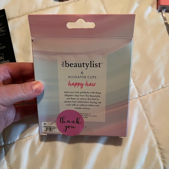 Purple Alligator Hair Clips - Picture 2 of 2